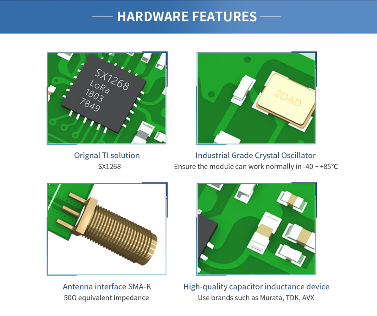 E22-400T22D HARDWARE FEATURES