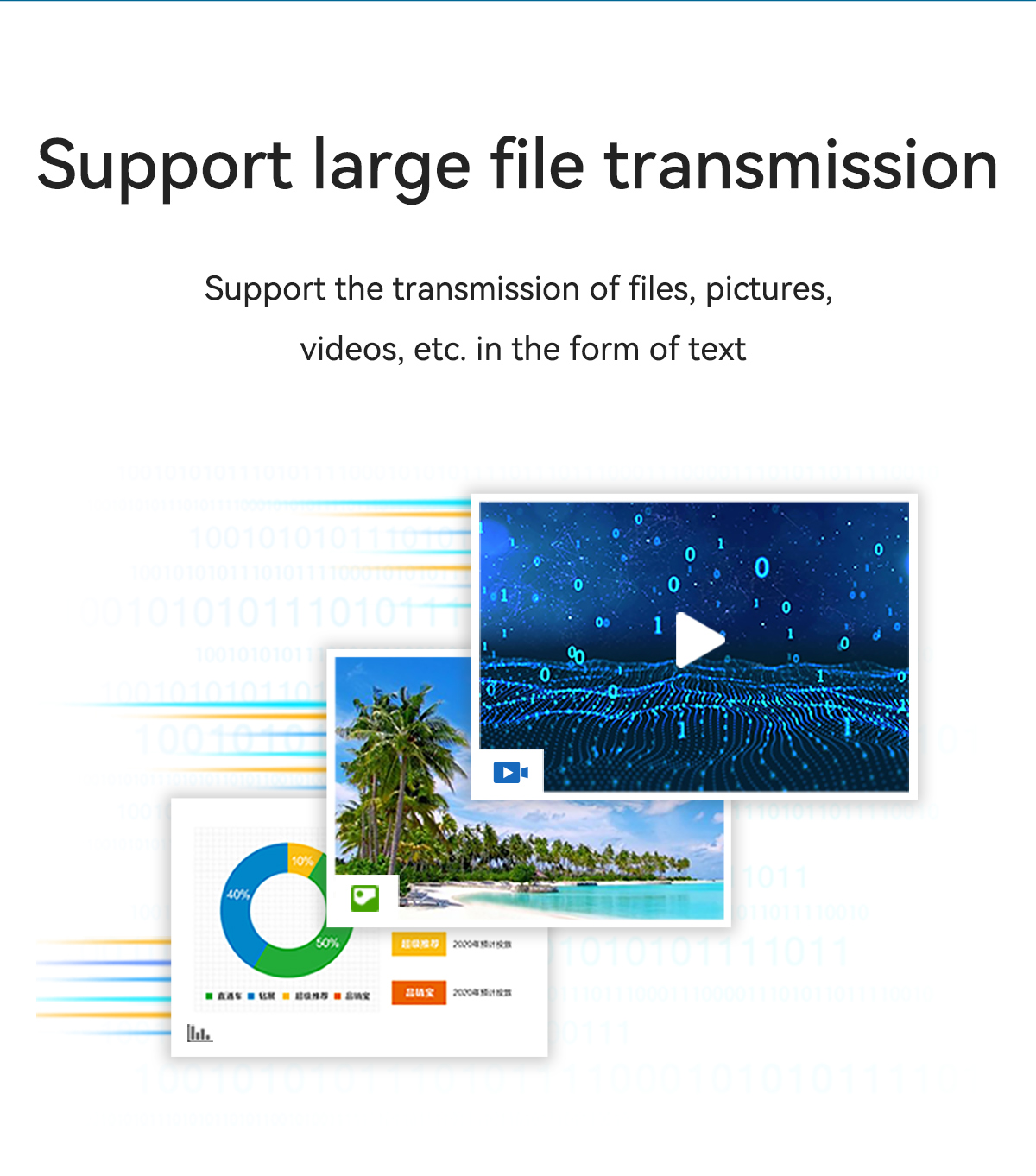 Support large file transmission