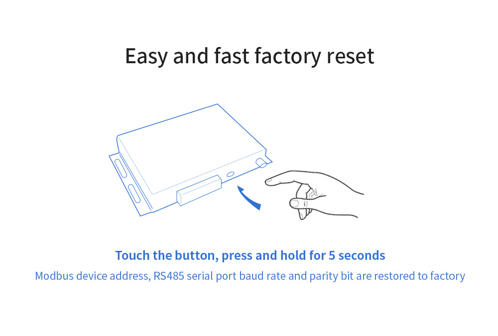 Easy and fast factory reset