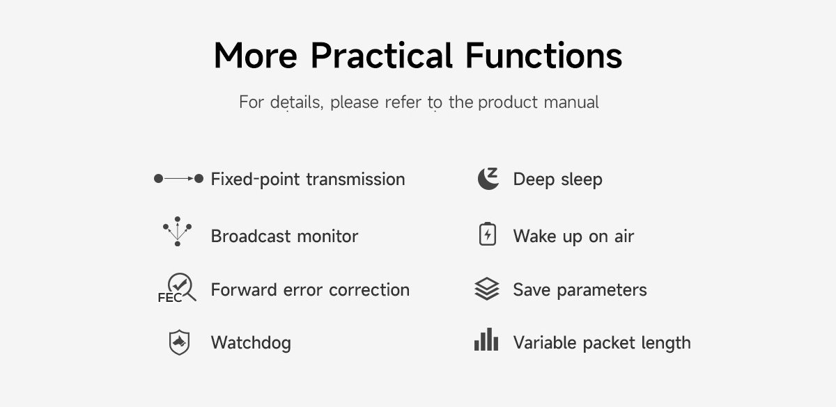 E22-230T30E More Practical Functions