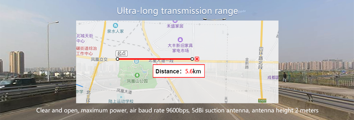 Ultra-long transmission range