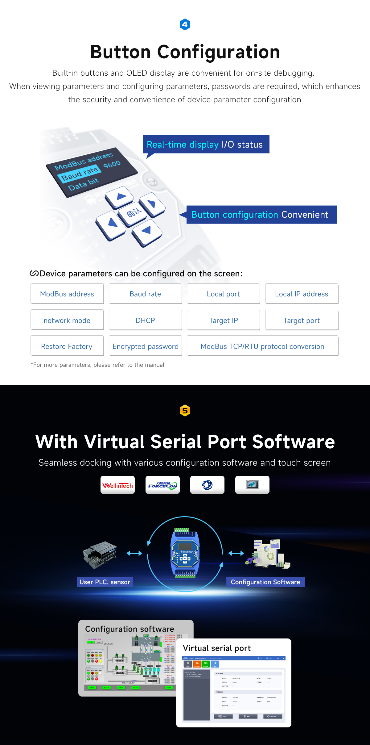 Button Configuration with Virtual Serial Port Software