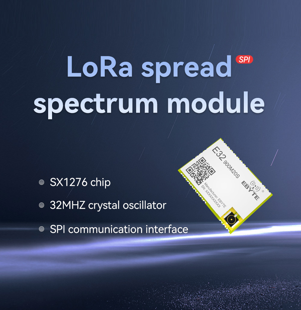 Module à spectre étalé LoRa à puce E32-900M20S SX1276